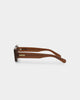 NUQE Fragment Sunglasses Brown Smoke