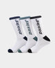 Dickies Standard Socks 3 Pack Multi-coloured
