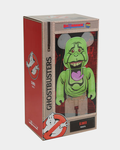 Medicom Toy Be@rbrick X Ghostbusters Slimer (Green Ghost) 1000% Figure Green