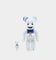 Medicom Toy Be@rbrick X Ghostbusters Stay Puft Marshmallow Man 100% & 400% Figure Set Multi-Coloured