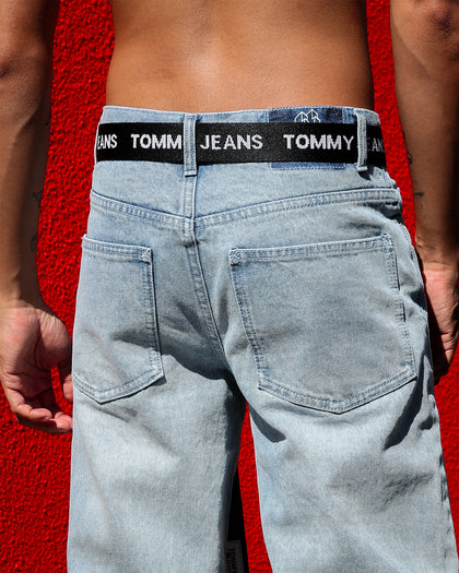 Tommy Jeans Essential Logo Tape Webbing Belt Black