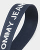 Tommy Jeans Essential Logo Tape Webbing Belt Twilight Navy