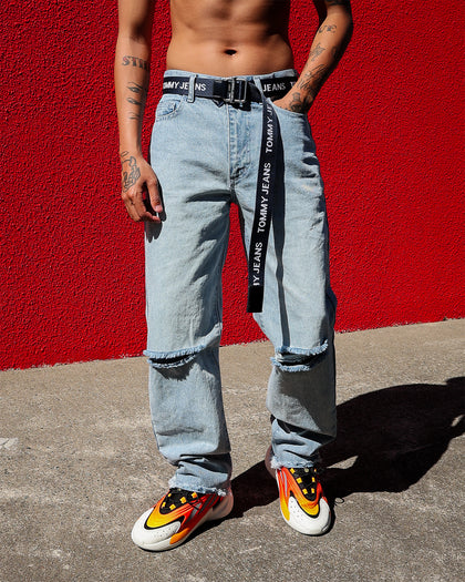 Tommy Jeans Essential Logo Tape Webbing Belt Twilight Navy