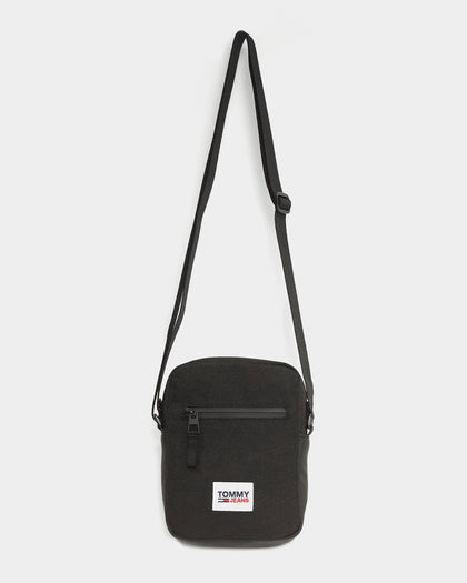 Tommy Jeans Urban Essentials Reporter Side Bag Black