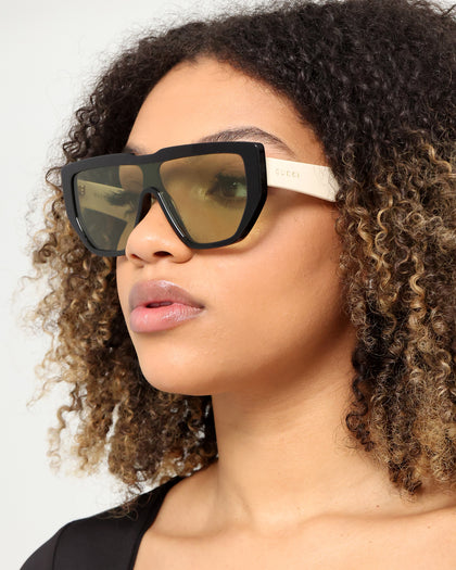 Gucci GG0997S-001 Black/White/Green