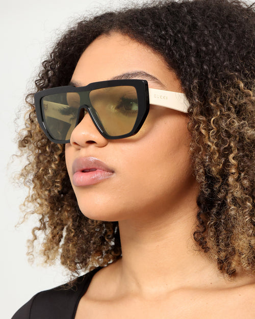 Gucci GG0997S-001 Black/White/Green