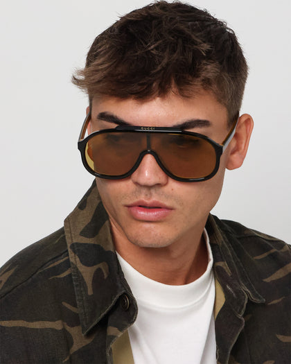 Gucci GG1038S-003 Black/Yellow