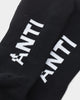 The Anti Order Digital Art Society Socks Black/White