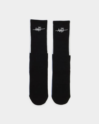 The Anti Order Digital Art Society Socks Black/White