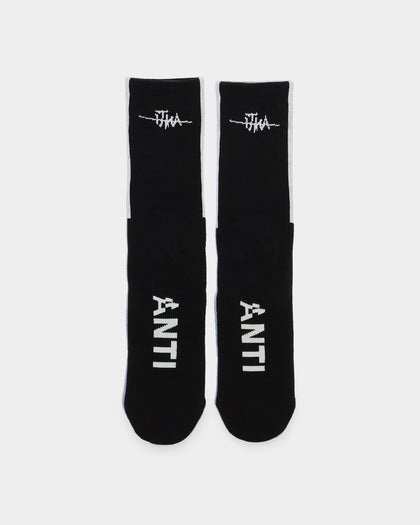 The Anti Order Digital Art Society Socks Black/White