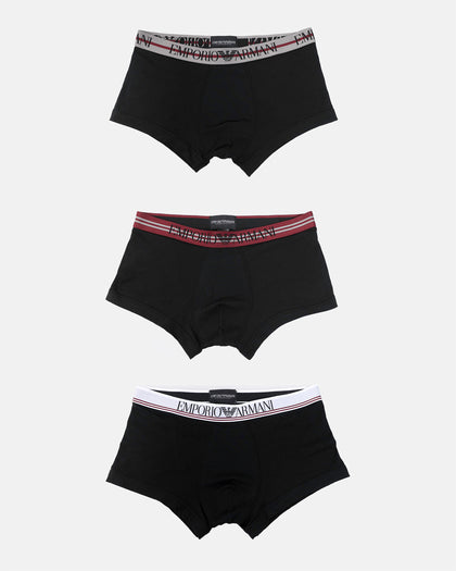 Emporio Armani Armani Trunk 3 Pack Black