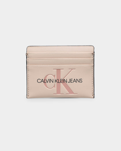 Calvin Klein Sculpted Mono Cardholder Muslin