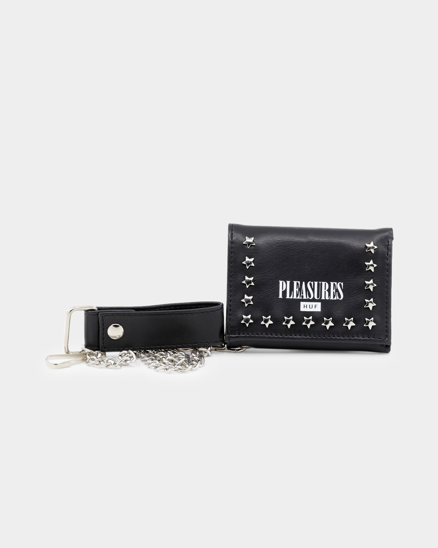 HUF X Pleasures Armstrong Wallet Black | Culture Kings US