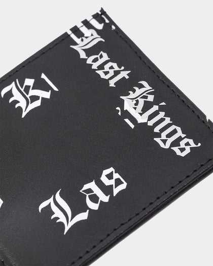 Last Kings Fragment Card Holder Black Leather