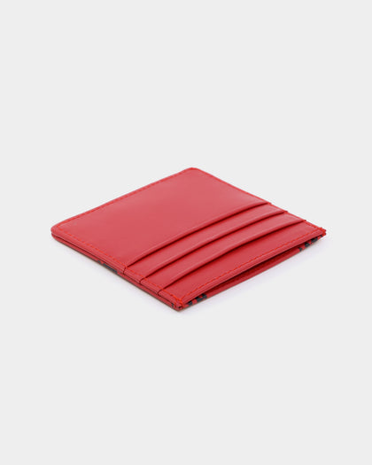 Last Kings Fragment Card Holder Red Leather