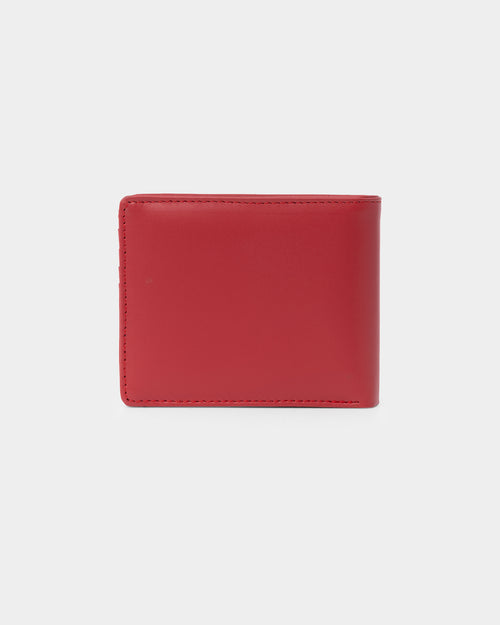 Last Kings Logotype Wallet Red Leather