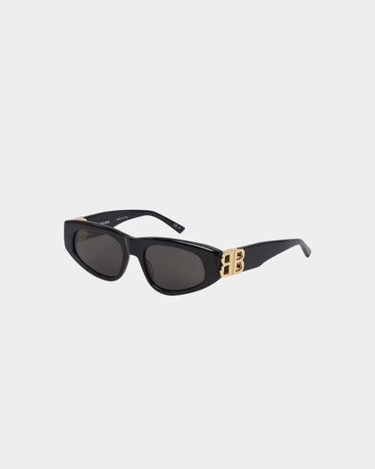 Balenciaga Dynasty D-Frame Sunglasses Black/Gold