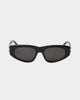 Balenciaga Dynasty D-Frame Sunglasses Black/Gold