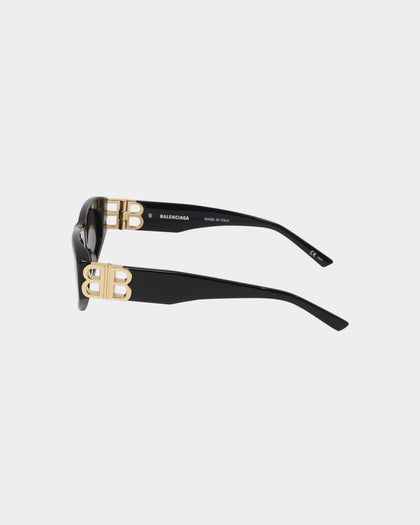 Balenciaga Dynasty D-Frame Sunglasses Black/Gold