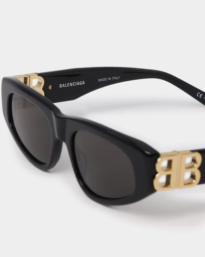 Balenciaga Dynasty D-Frame Sunglasses Black/Gold