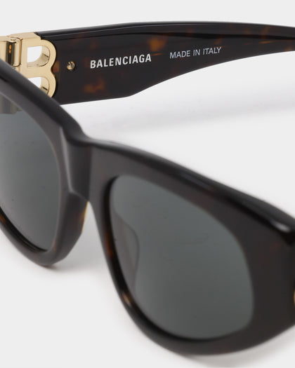 Balenciaga Dynasty D-Frame Sunglasses Tort/Gold