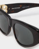 Balenciaga Dynasty D-Frame Sunglasses Tort/Gold