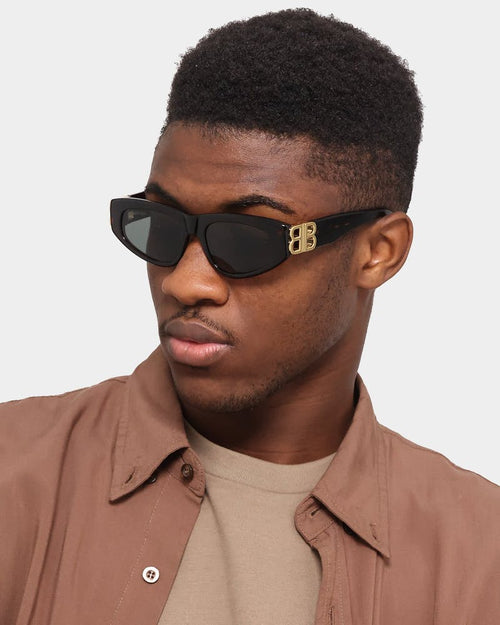 Balenciaga Dynasty D-Frame Sunglasses Tort/Gold