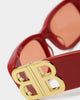 Balenciaga BB0096S-003 51 Red