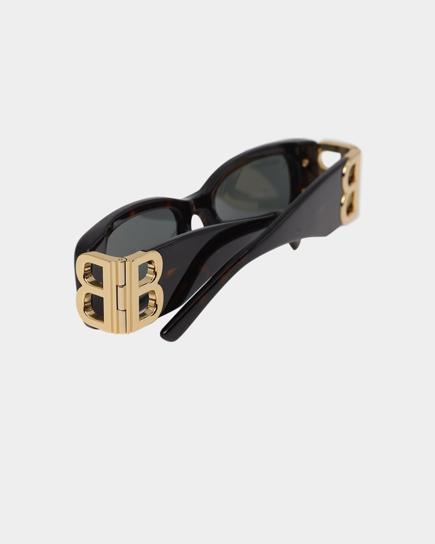 Balenciaga Dynasty Rectangle Sunglasses Tort/Gold | Culture Kings US