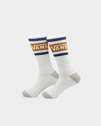 Vans Drop V Crew Socks Buckthorn Brown