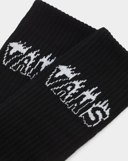 Vans Vibes Crew Socks Black