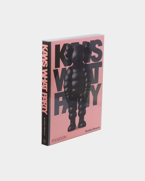 KAWS KAWS What Party Black On Pink Edition Book Black/Pink
