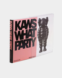 KAWS KAWS What Party Black On Pink Edition Book Black/Pink