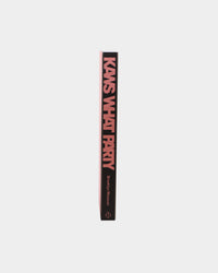 KAWS KAWS What Party Black On Pink Edition Book Black/Pink