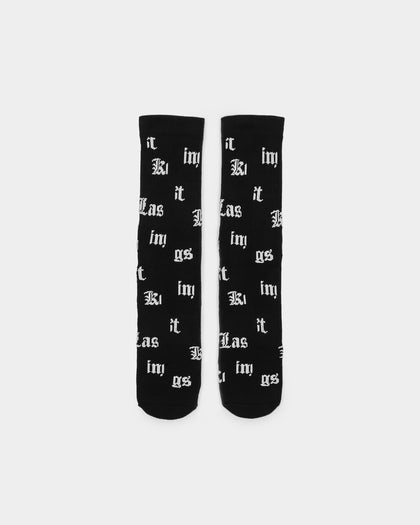 Last Kings Fragment Socks Black