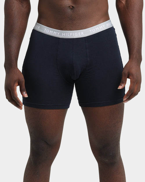 Tommy Jeans Boxer Briefs 3 Pack Army Green