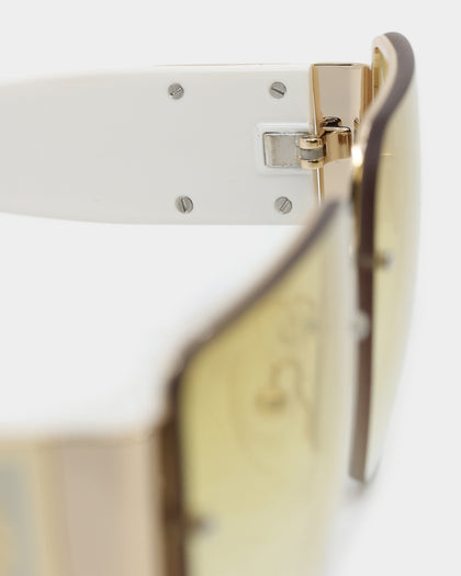 Le Specs What I Want Limited Edition Sunglasses Bright Gold