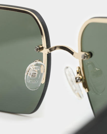 Le Specs What I Want Limited Edition Sunglasses Gold