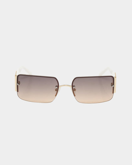 Le Specs What I Want Limited Edition Sunglasses Bright Gold