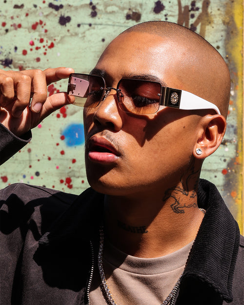 Le Specs What I Want Limited Edition Sunglasses Bright Gold