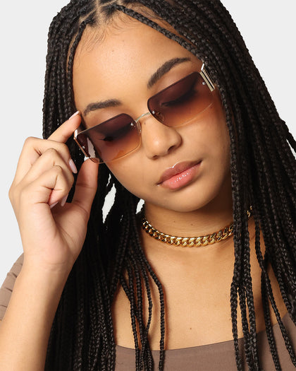 Le Specs What I Want Limited Edition Sunglasses Bright Gold