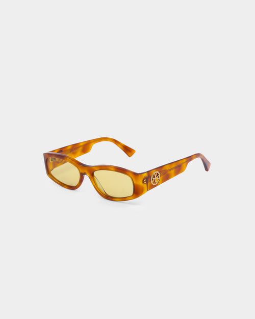 Charlotte Mercy Hensen Sunglasses Tortoise/Yellow