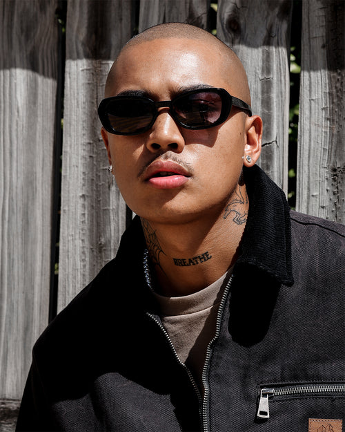 Halcyon Eyewear Lenny Sunglasses Black/Black