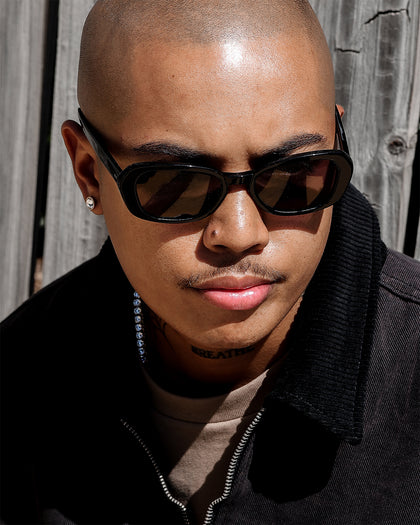 Halcyon Eyewear Lenny Sunglasses Black/Black