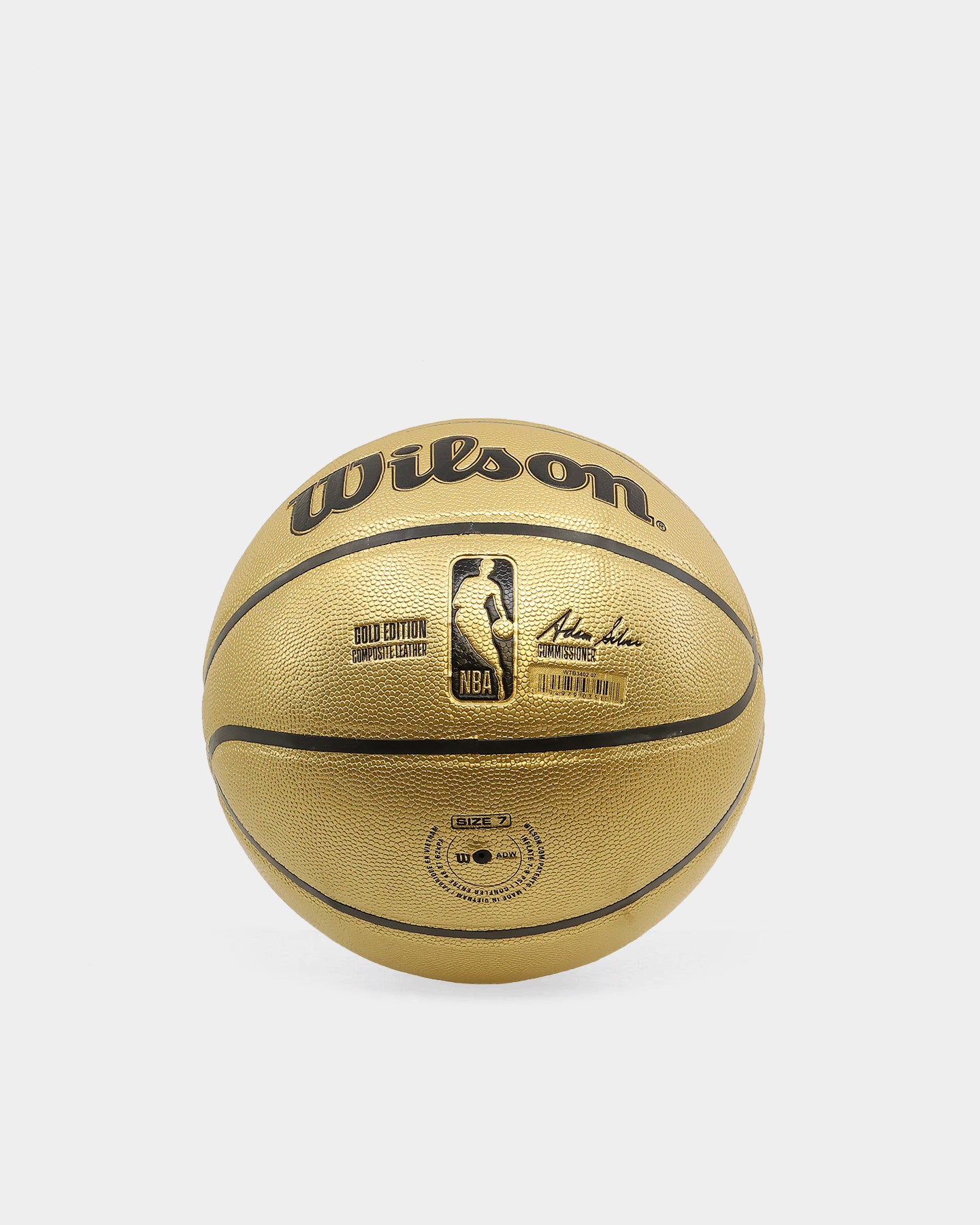 Wilson NBA Gold Edition Size 7 Basketball Gold | Culture Kings US
