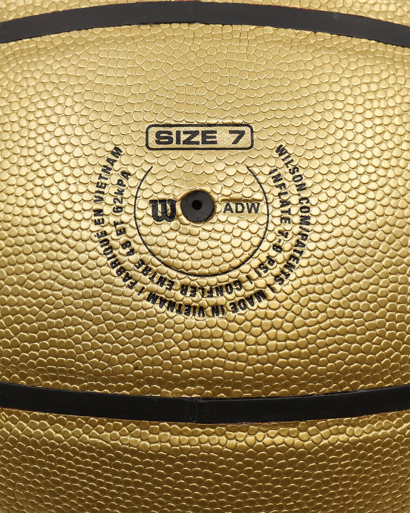 Wilson NBA Gold Edition Size 7 Basketball Gold | Culture Kings US