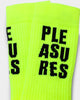 Stance Stance X Pleasures Socks Yellow