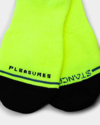 Stance Stance X Pleasures Socks Yellow