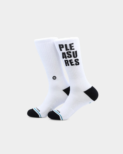 Stance Stance X Pleasures Socks White