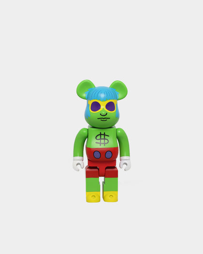 Medicom Toy Be@rbrick X Keith Haring Andy Mouse 400% Figure Green